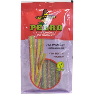 Pedro | Panglici curcubeu cu aroma de fructe 80g