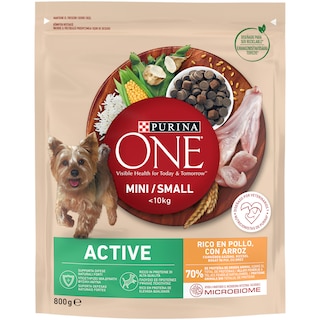 Purina One | Mini | Hrana pentru caini adult cu pui si orez 800g