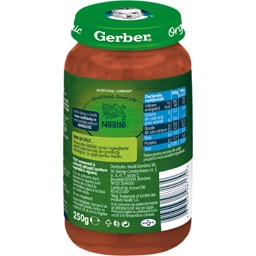 Gerber | Spaghete integrale cu carne de vita 250g
