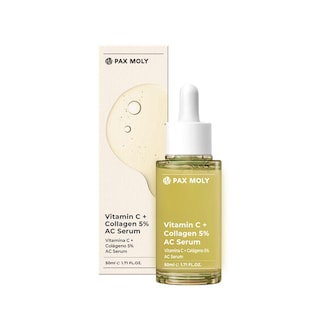Pax Moly | Serum cu vitamina C si 5% Colagen 50ml