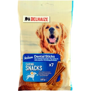 Delhaize | Sticks dental pentru caini de talie medie 180g
