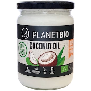 PlanetBIO | Ulei de cocos 100% organic 500g