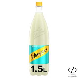 Schweppes | Apa tonica Bitter Lemon 1.5L