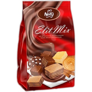 Naty | Mix de napolitane si biscuiti 300g