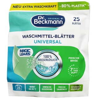 Dr. Beckmann | Detergent servetele universale pentru rufe, 25 buc