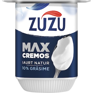 Zuzu | Max | Iaurt natur 10% grasime 140g