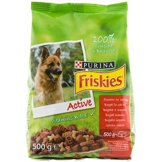 Friskies | Hrana uscata pentru caini 500g