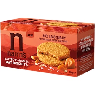 Nairn's | Biscuiti ovaz integral caramel sarat 200g