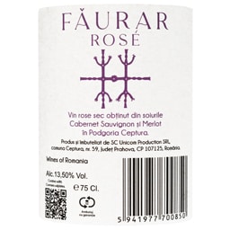 Faurar | Vin rose sec 750ml