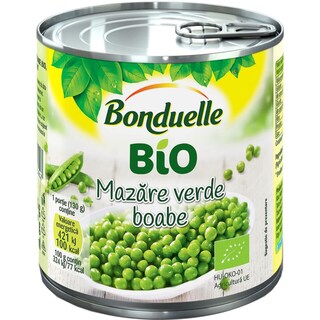 Bonduelle | Mazare verde bio 400g