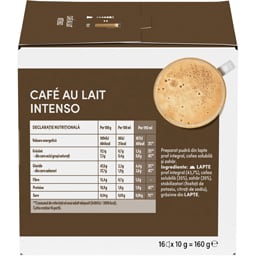 Nescafe | Dolce Gusto | Cafea Cafe au lait Intenso, 16 capsule