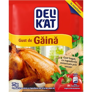 Delikat | Baza pentru mancaruri cu gust de gaina 75g