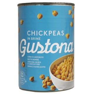 Gustona | Naut in saramura 400g