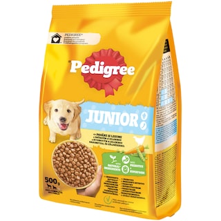 Pedigree | Hrana uscata pentru catei cu pui si legume 500g
