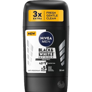 Nivea Men | Deodorant stick Black & White Invisible Original 50ml