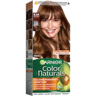 Garnier | Color Naturals | Vopsea par Ciocolata 6.34