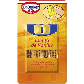 Dr. Oetker | Esenta de vanilie 4x2ml