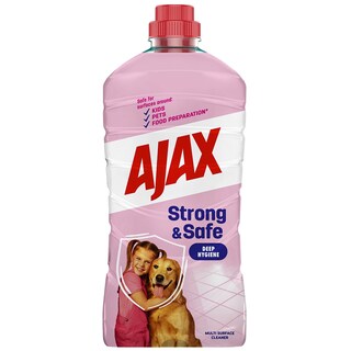 Ajax | Solutie universala pentru suprafete Strong & Safe 1L
