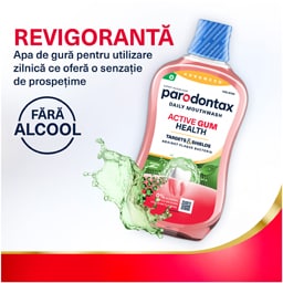 Parodontax | Apa de gura Active Gum Health Herbal Mint 500ml