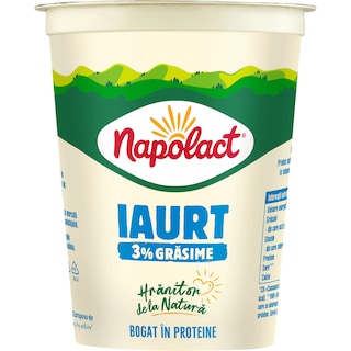 Napolact | Iaurt 3% grasime 375g