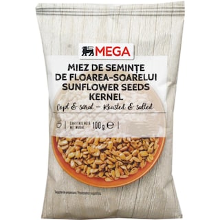 MEGA | Miez copt de seminte de floarea soarelui 100g