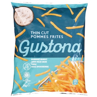Gustona | Cartofi prajiti subtiri 1kg