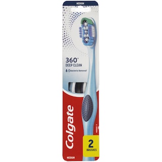 Colgate | 360° | Periuta de dinti Medium 2 bucati