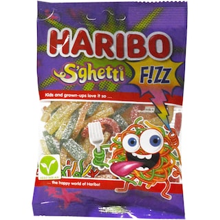 Haribo | Jeleuri S'ghetti F!zz 85g