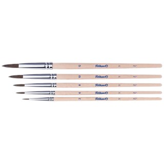 Pelikan | Set 5 pensule Starter varf rotund