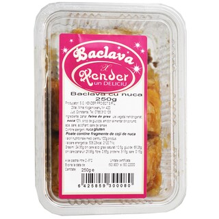 Xender | Baclava cu nuca 250g