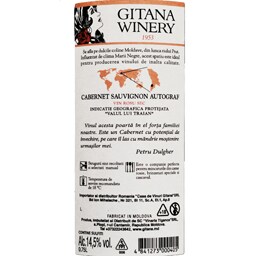 Gitana | Autograf | Vin rosu Cabernet Sauvignon 0.75L