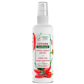Cosmetic Plant | Lotiune tonifianta contra caderii parului cu ardei iute 100ml