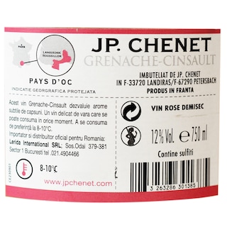 JP Chenet | Vin rose 0.75L
