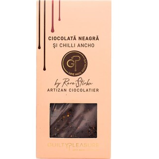 Guilty Pleasure | Ciocolata neagra si Chilli Ancho 100g
