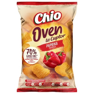 Chio | Chipsuri la cuptor cu paprica 125g