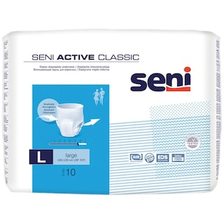 Seni | Active | Chilot absorbant, marimea L, 10 bucati