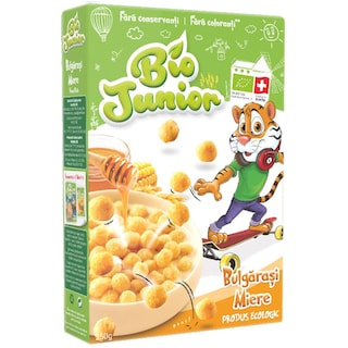 Bio Junior | Cereale eco Bulgarasi cu miere 250g