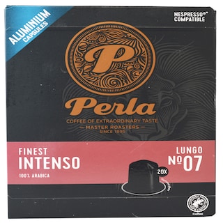 Perla | Cafea espresso 07 Lungo Intenso, 20 capsule