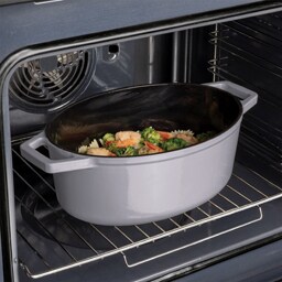 Berlinger Haus | Oala din fonta emailata ovala cu capac 30 cm