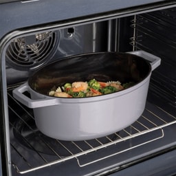 Berlinger Haus | Oala din fonta emailata ovala cu capac 30 cm