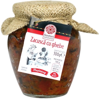 Gusturi romanesti | Zacusca cu ghebe 300g