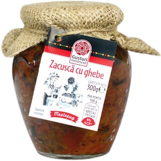 Gusturi romanesti | Zacusca cu ghebe 300g