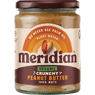 Meridian | Unt bio de arahide crocant 280g