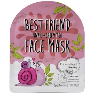 Look At Me | Masca tip servetel pentru rejuvenare si fermitate cu extract de ceai verde si mucina de melc 25ml