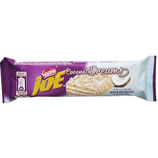 Joe | Napolitana cu fulgi de cocos si ciocolata alba 30.5g