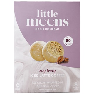 Little Moons | Inghetata mochi Iced Latte Coffee 192g