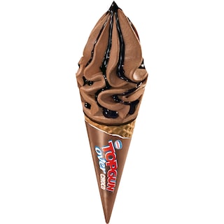 Topgun | Inghetata de ciocolata la cornet, cu sirop de cacao 134g