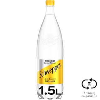 Schweppes | Apa tonica cu indulcitori 1.5L