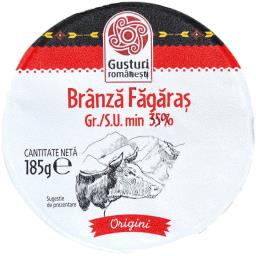 Branza proaspata de vaci cu smantana 185g