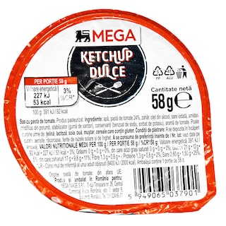MEGA | Ketchup dulce 58g